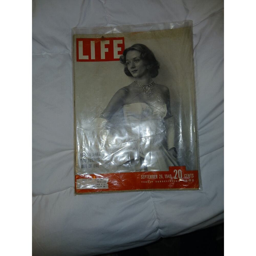 Vintage LIFE Magazine - September 26, 1949